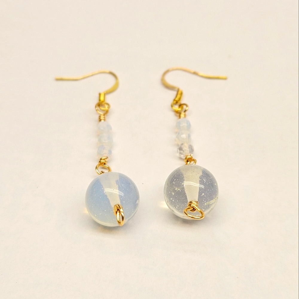 Opalite Beaded Earrings